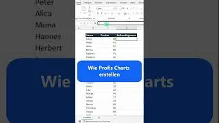 Bar Charts in Excel erstellen 📊