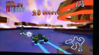 Crash Niro Kart (CNK) Out Of Time:lap time trial 0.47.09