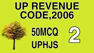 #MCQ# ON UP REVENUE CODE 2006 PART 2