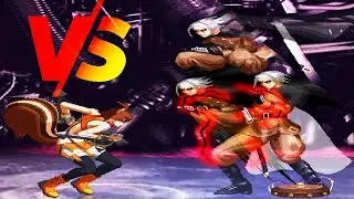 Makoto Nanaya VS Murakumo Mugen BlazBlue VS Akatsuki Blitzkampf