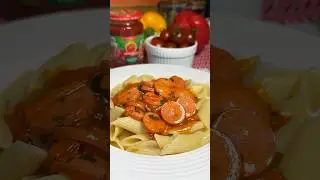 Соус с сосисками 🍝 #рецепты #готовим #видеорецепты #простыерецепты #готовимдома