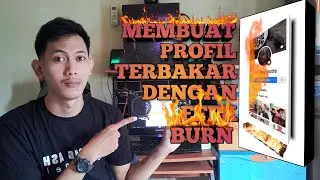 MEMBUAT PROFIL TERBAKAR EFEK API PADA WHATSAPP INSTAGRAM FACEBOOK