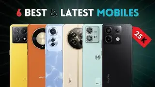 🔥Top 6 Best & Latest Mobiles under 25k 🔥|