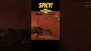 Chargers don’t care about physics #gaming #helldivers2 #funny