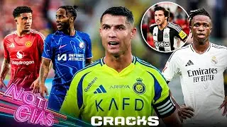 CR7 advierte: va por 1000 GOLES | VINI: “Si hay RAClSMO nos VAMOS” | ¿SANCHO por STERLING?