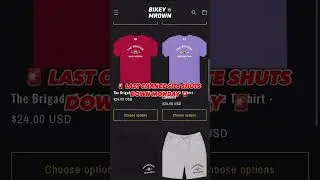 Shutting down the website this Monday! Last chance 🚨🚨🚨Use code “BATTALIONDABES” for 10% off
