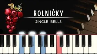 Rolničky | Jingle Bells EASY | MIDI + Synthesia tutorial + piano sheets | noty pro úplné začátečníky
