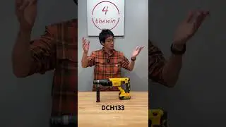DeWALT 1 inch SDS plus Rotary Hammer Drill Review | DCH133 #dewalt  #dewaltpowertools