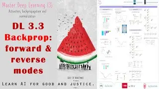[Intuitive Deep Learning] 3.3 Backpropagation: forward and reverse differentiation modes