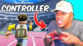 I Play TRACK & FIELD INFINITE With A CONTROLLER For The FIRST TIME!!