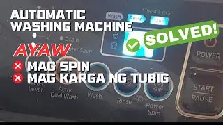 Automatic Washing Machine not spinning | SOLVED