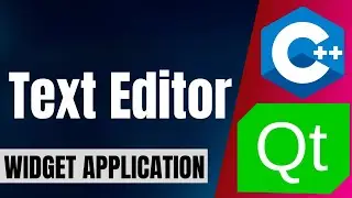 Plain Text Edit Widget in QT | How to Create Text Editor in QT Using C++ | C++ Project | Urdu/Hindi
