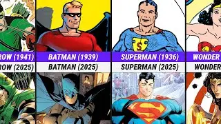 DC Comics Characters: First vs Latest Design