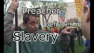 Guy Still Believes In Slavery - Sad