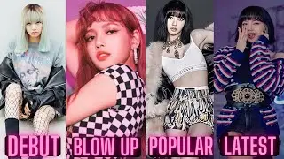 Famous Kpop Groups' Songs (Debut vs Blow Up vs Most Popular vs Latest)