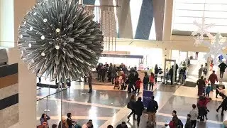 The second Largest Hoberman sphere in the world: Liberty Science Center USA