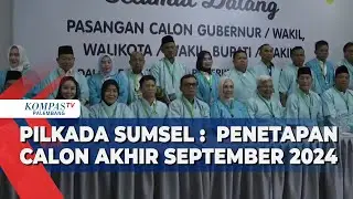 KPU Sumsel Umumkan Nomor Urut Pasangan Calon Kepala Daerah pada 23 September 2024