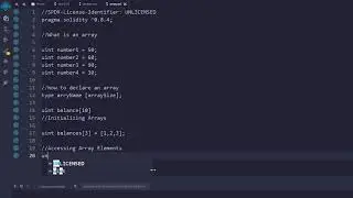 EP:07 - Arrays in Solidity | Declaring Arrays | Initializing Arrays | Accessing Array Elements