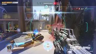 Overwatch Солдат 76 и спасение Ангела))))