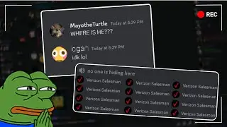 We played Discord Hide and Seek