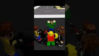 Weird strict daddy childhood with evil baldi v2 #roblox #roblox