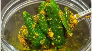 Instant Mirch Ka Achar (આથેલાં મરચા) I Chilli Pickle🌶️🌿