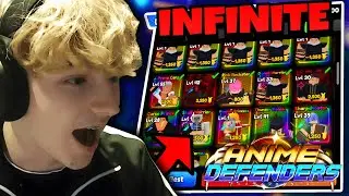 The Best TEAM To SUMMON For INFINITE MODE In (Anime Defenders)