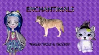 Обзор Enchantimals Winsley Wolf & Trooper