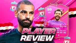 5⭐5⭐ 99 PREMIUM FUTTIES SALAH PLAYER REVIEW | FC 24 Ultimate Team