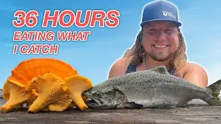 Eating ONLY What I CATCH For 36 HOURS - COASTAL EDITION