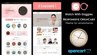 Watch with Goggles - Responsive OpenCart Theme for eCommerce Template - Installation