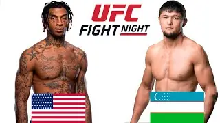Янги Жанг ! Нурсултон Рузибоев - Седрик Дунис Nursulton Roziboyev - Sedrik Dunis UfC fight Night