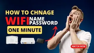 How to change Hawaii Fiber Modem WIFI Name and Password in Hindi | Urdu 2023