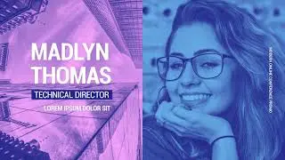 Online Conference Promo After Effects Template