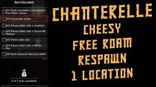 Chanterelle Locations RDR2 Online Daily Challenge Location Guide Red Dead Redemption 2 Online