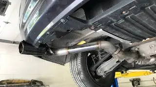 BMW E90 Rear Muffler Delete
