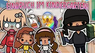 EINBRUCH IM NEUEN KINDERGARTEN 😱 | SPANNENDE GESCHICHTE | TOCA BOCA STORY