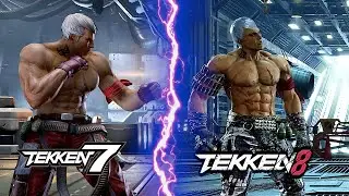 Tekken 8 VS Tekken 7 - Bryan Fury