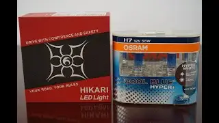 HIKARI CORE-12 LED vs OSRAM Cool Blue Hyper+