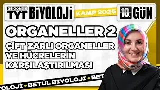 10) Çift Zarlı Organeller | 2025 TYT Biyoloji Kampı 10. Video