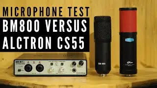 Comparison Microphone BM800 & Alctron C55 Using Steinberg UR-RT2