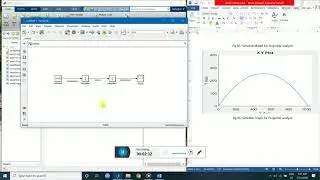 Projectile Motion of a Particle Simulate with Matlab Simulink