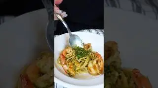 Shrimp Chimichurri Pasta #cooking #quickrecipes #dinner #lunch #shrimp #easyrecipes #dinnerideas