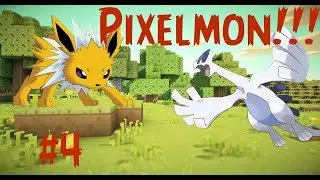 Майнкрафт PixelMon. Легендарный покемон и Иви!!! #4