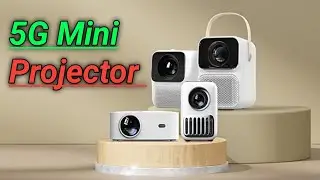 TOP 10 Mini Projector, 5G WiFi Bluetooth Projector 