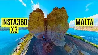 10 Viral Insta360 X3 Travel Shots: Malta Edition