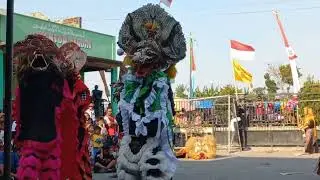 Barongan Devil Wahyu Aji Joyo live Di Brakas Dempet Demak Dalam rangka HUT RI 79 2024
