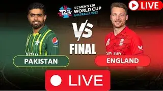 Pakistan Vs England Live Match #final #t20worldcul