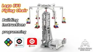 LEGO EV3 flying chair |building instructions and programming|[lego ev3 45544+45560 Core Set]