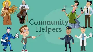 Community Helpers For Kids | Learn Community Helpers [Spelling] | Occupation | Jobs | Kidz Educare